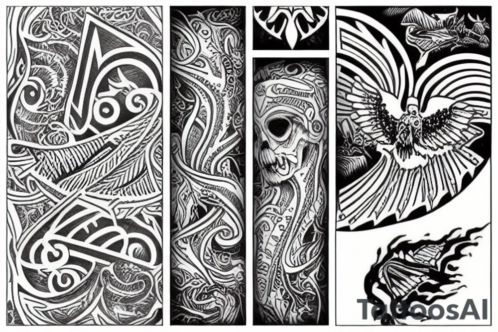 New Zealand and Pacific Northwest tattoo idea