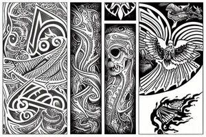 New Zealand and Pacific Northwest tattoo idea