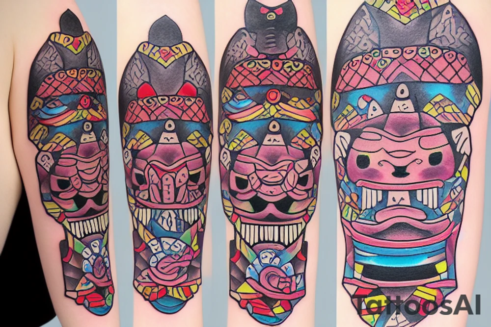 Kirby wearing a sombrerro tattoo idea