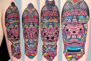 Kirby wearing a sombrerro tattoo idea