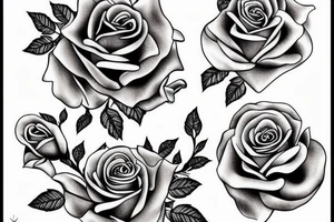 Rosa canina tattoo idea