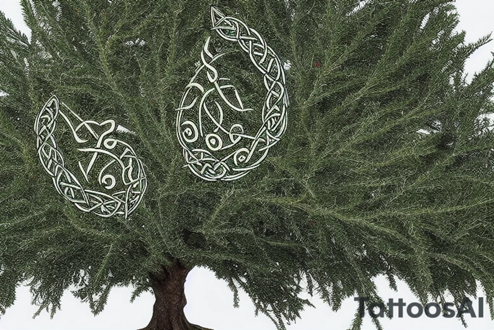 Among the Celtic tree astrology signs, the Holly is one of regal status. Noble, and high-minded, Holly signs take on positions of leadership and power. If you are a Holly sign you take on challenges easily and overcome obstacles with rare skill and tact. When you encounter setbacks, you remain vigilant to obtain your end goals. People look up to you and follow you as their leader as you are rarely defeated. You are competitive and ambitious even in the most casual settings. You are quite generous, kind and affectionate. Highly intelligent, you skate through academics where others may struggle. Holly signs may look to Ash and Elder signs for balance and partnership. tattoo idea