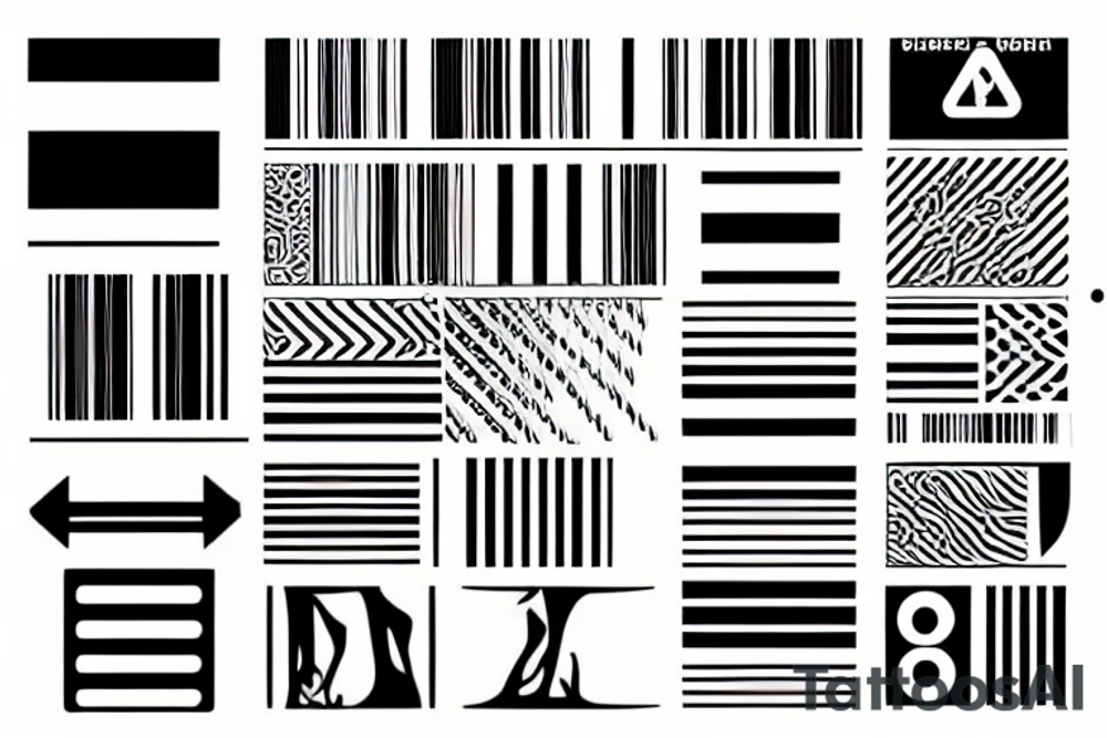 93267-011 barcode tattoo idea