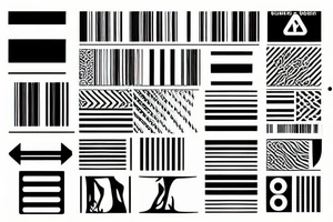 93267-011 barcode tattoo idea