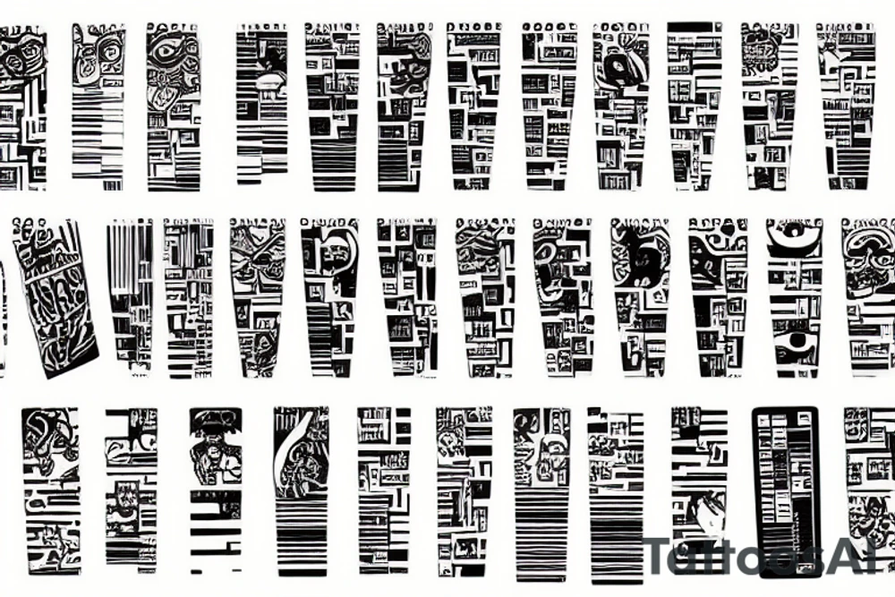 93267-011 barcode tattoo idea