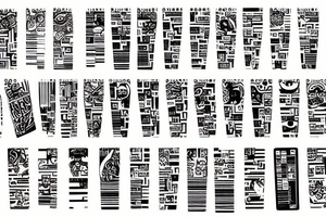 93267-011 barcode tattoo idea