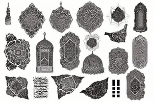 Mosque tattoo idea