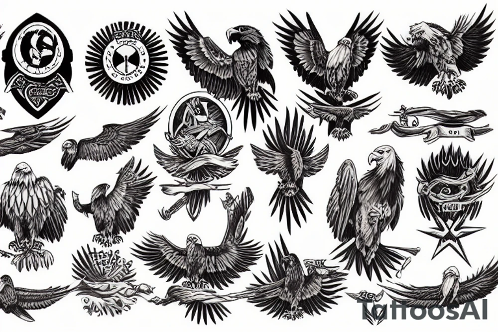 Eagle tattoo idea