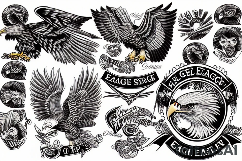 Eagle tattoo idea