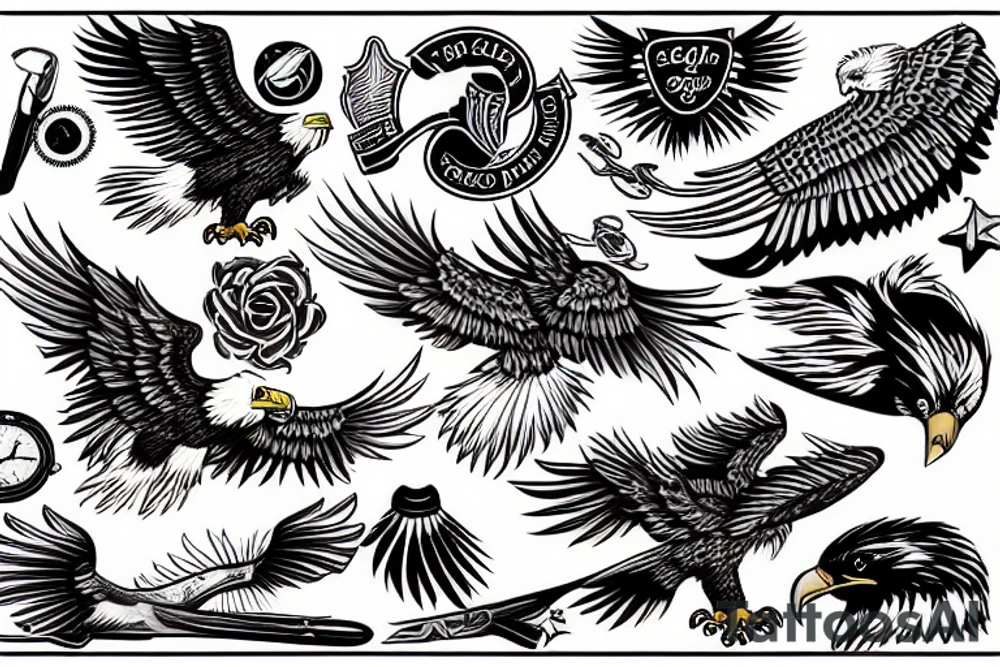 Eagle tattoo idea