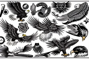 Eagle tattoo idea