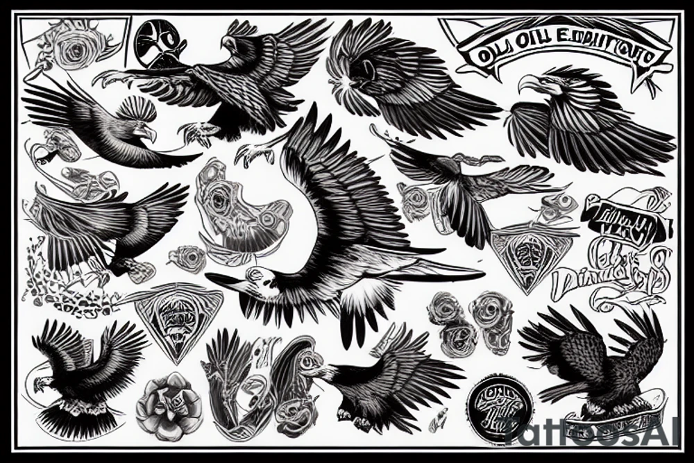 Eagle tattoo idea