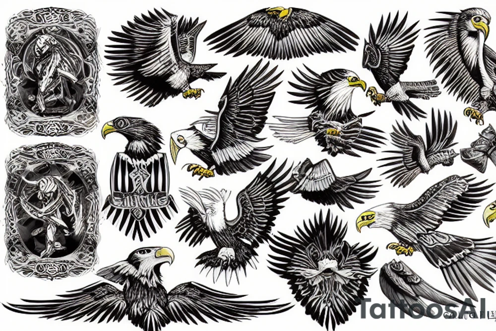 Eagle tattoo idea