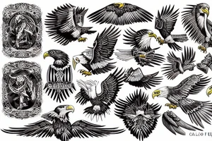 Eagle tattoo idea