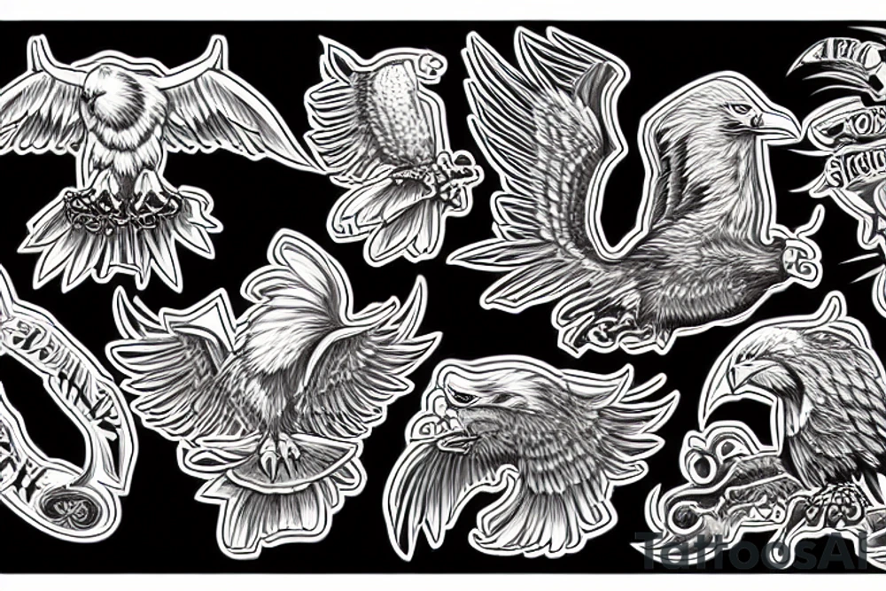 Eagle tattoo idea