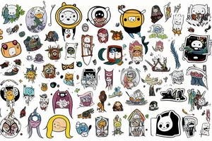 Adventure time tattoo idea