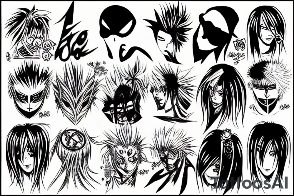 Bleach tattoo idea