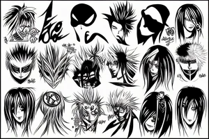 Bleach tattoo idea