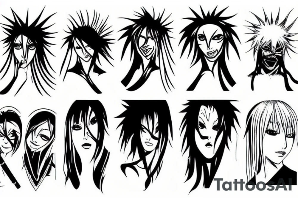 Bleach tattoo idea