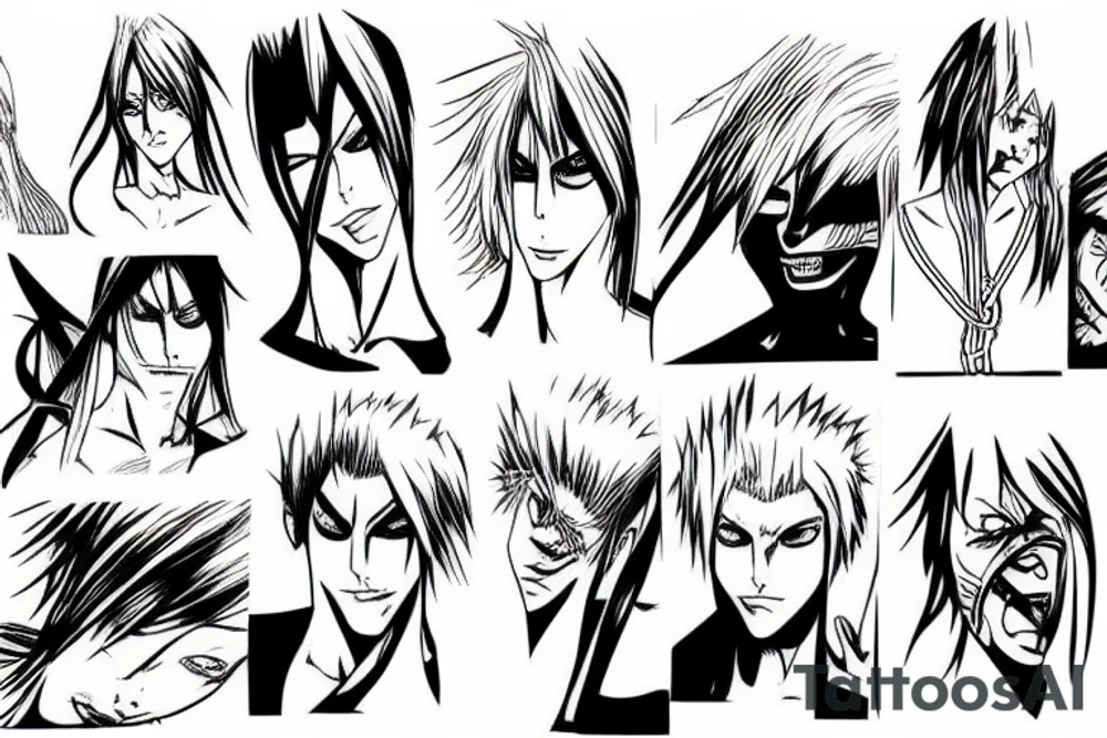 Bleach manga tattoo idea