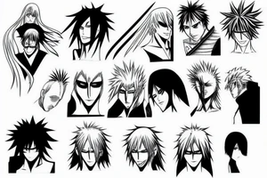 Bleach manga tattoo idea