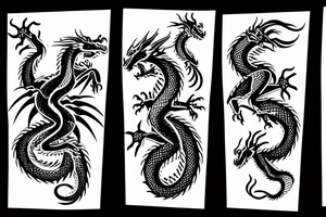 Dragon tattoo idea