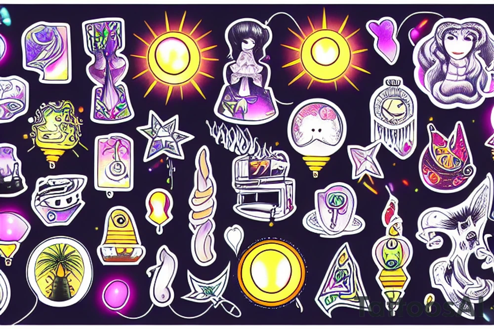 Light up to shine tattoo idea