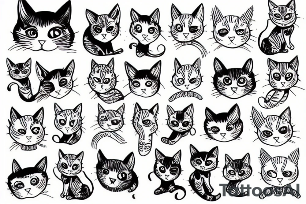 La Verdadera Destreza Cat tattoo idea