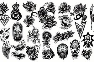 Light up to shine tattoo idea