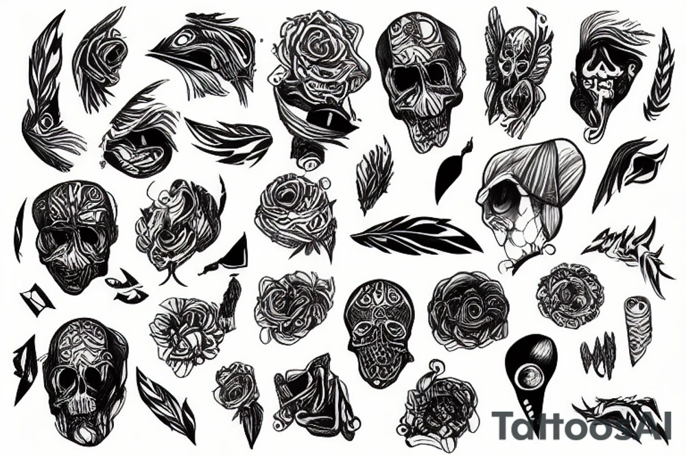 Zalupenok tattoo idea