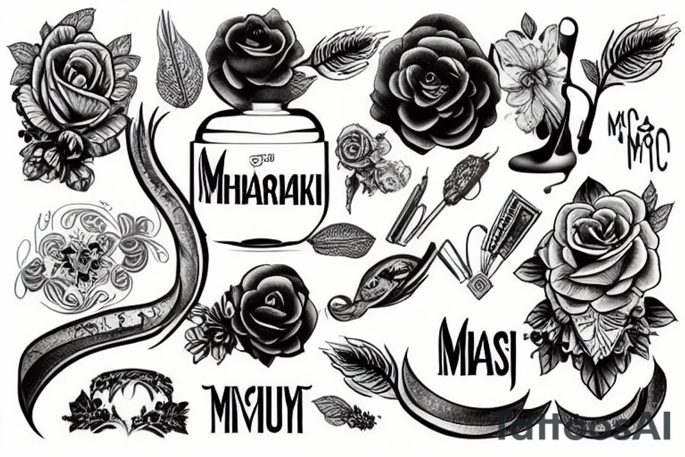 Поединок муайтай tattoo idea