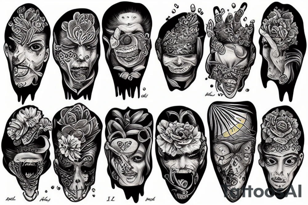 Zalupenok tattoo idea