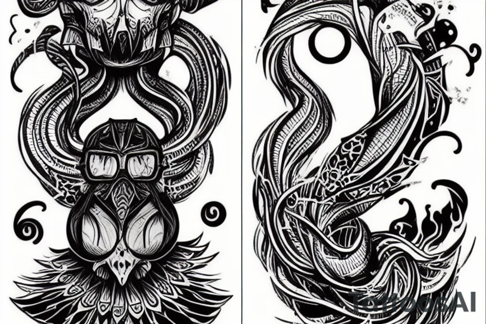 Друзья на островах tattoo idea