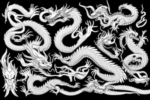 Dragon tattoo idea