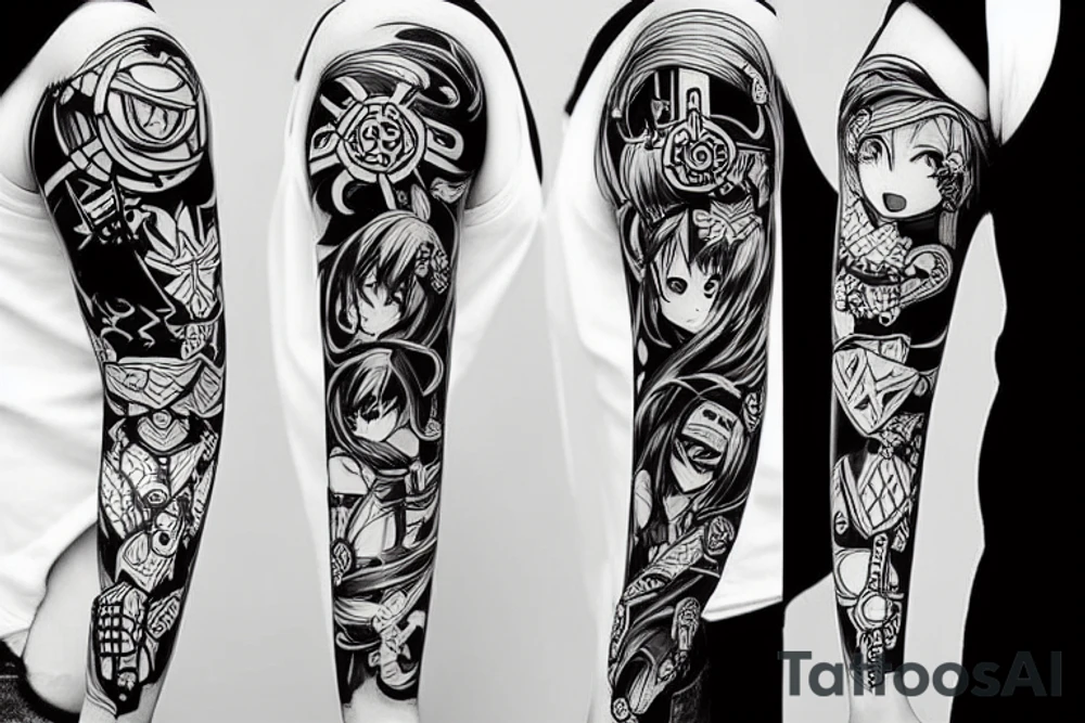 Anime tattoo idea