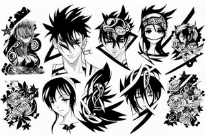 Anime tattoo idea