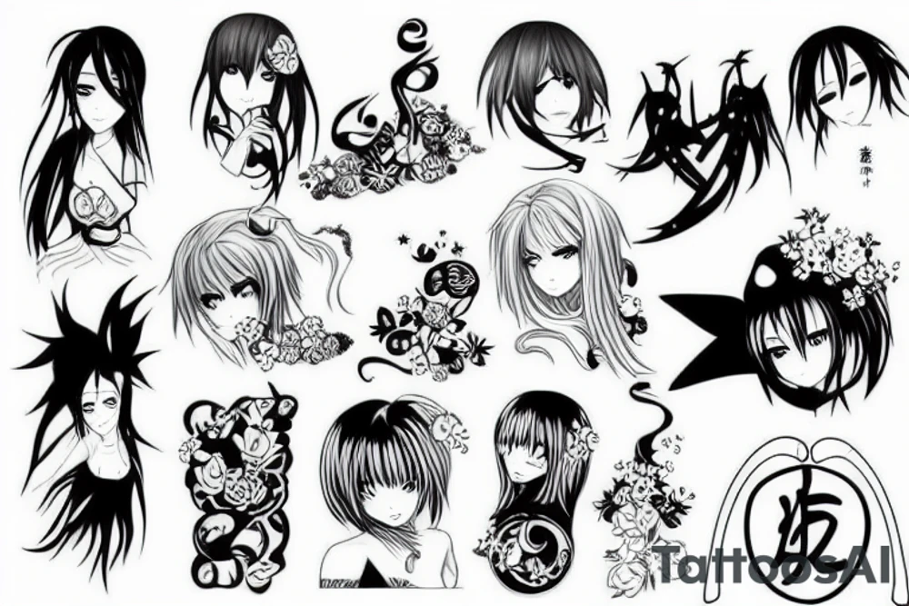 Anime tattoo idea