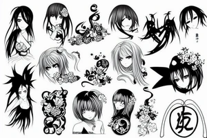 Anime tattoo idea