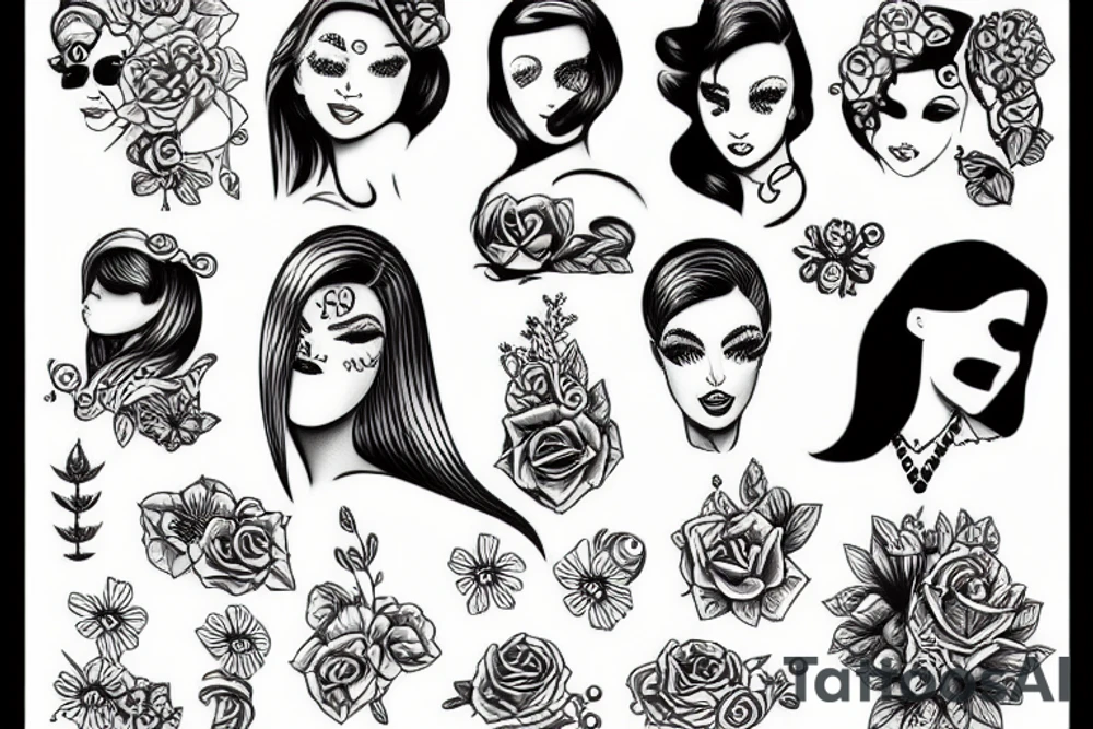 Girls tattoo idea