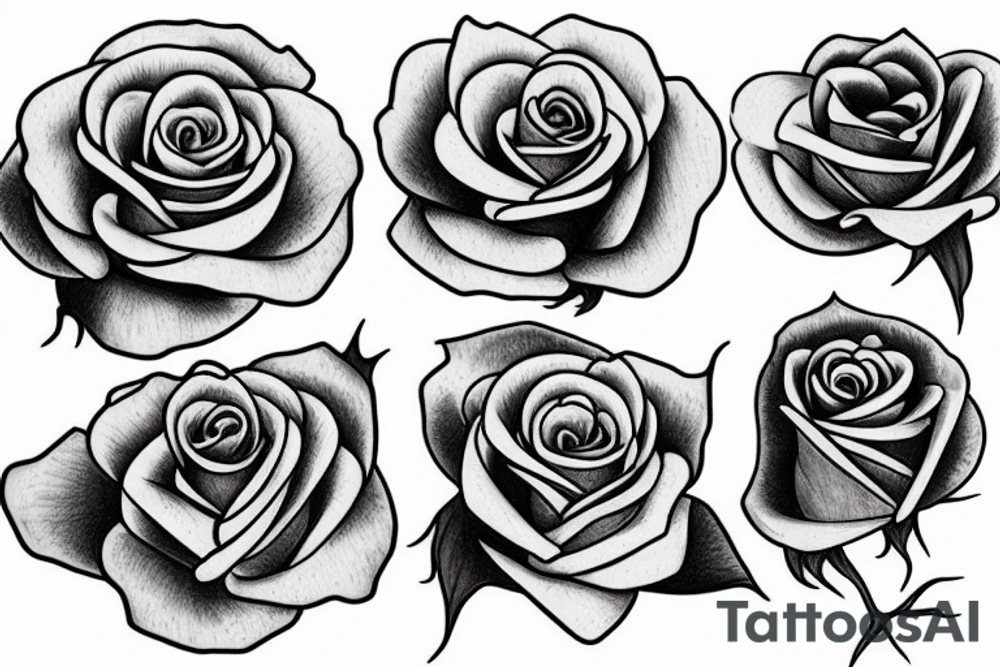 roses tattoo idea