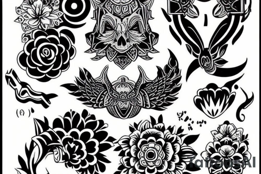 Посейдон на отдыхе tattoo idea