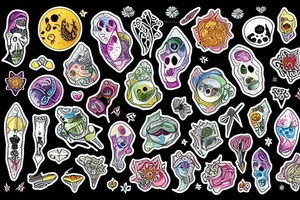 cosmos tattoo idea