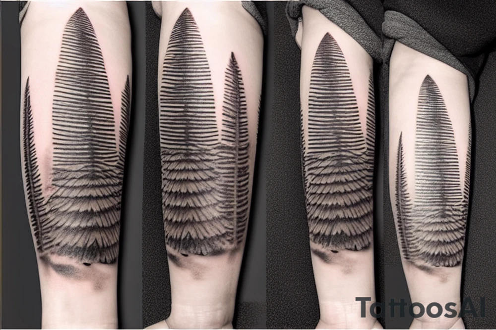 araucaria tattoo idea