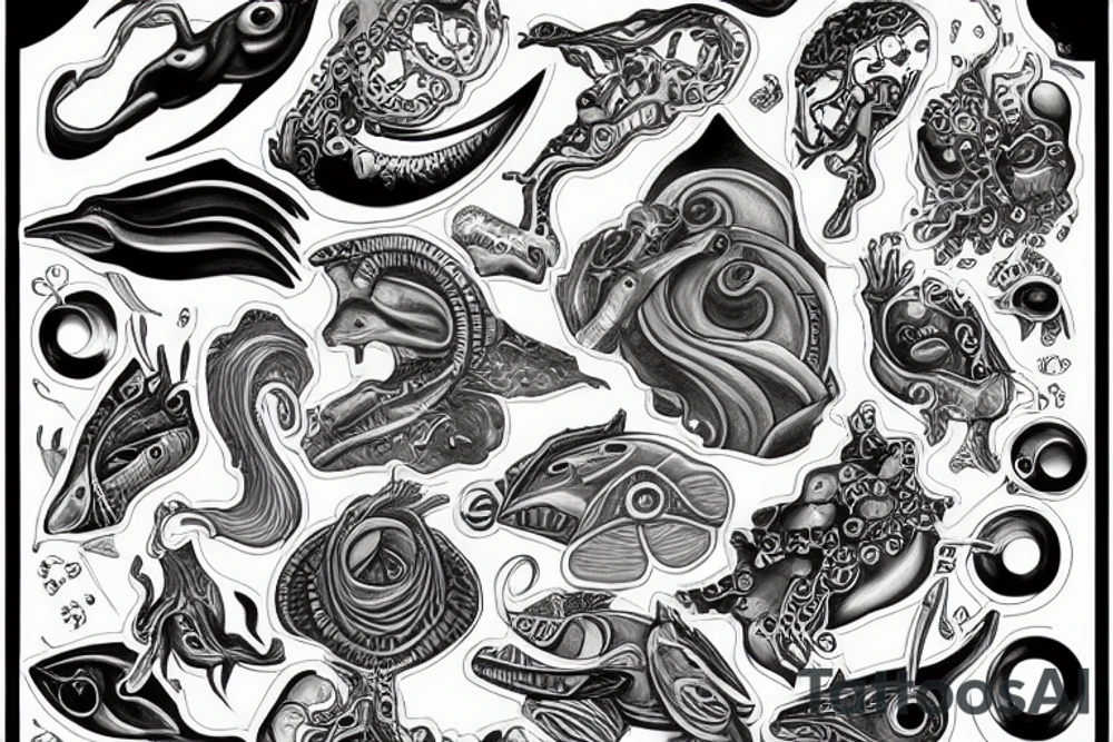sea with my body being apart of it tattoo idea