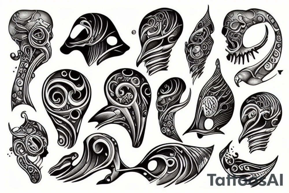 sea with my body being apart of it tattoo idea