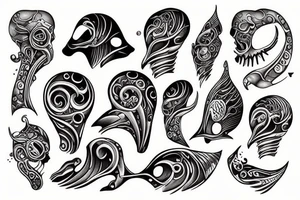 sea with my body being apart of it tattoo idea