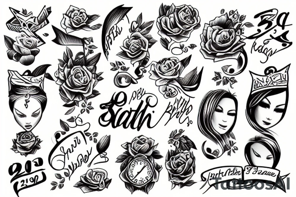 Birth date 26.08.1988 tattoo idea