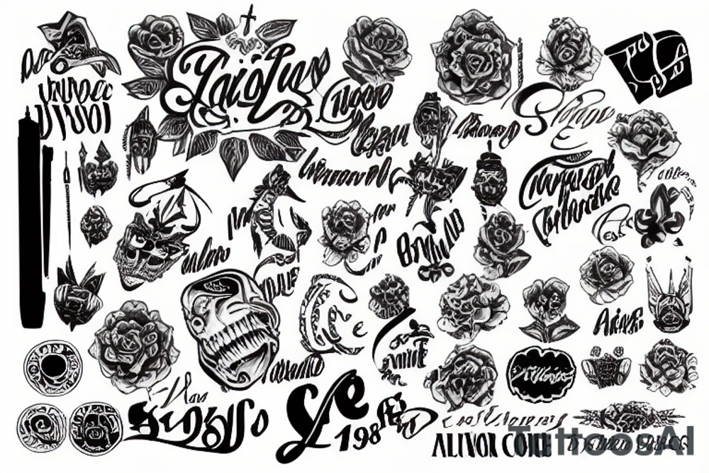 26 august 1988 tattoo idea