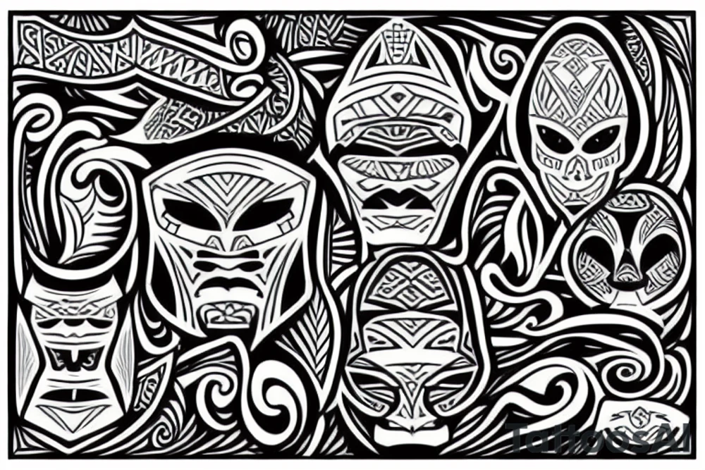 polynesian tattoo idea