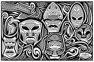 polynesian tattoo idea